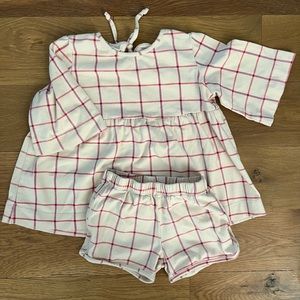 Alice Ames Bloom Set in Meta Plaid size 6
